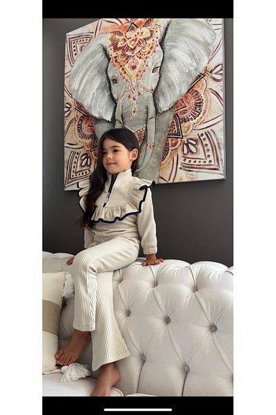 My Kids Wear طقم بدلة كشكش للبنات