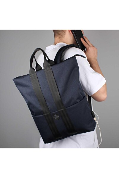 My Valice Smart Bag Elegant Usb Şarj Girişli Laptop Bölmeli Notebook Sırt Çan...