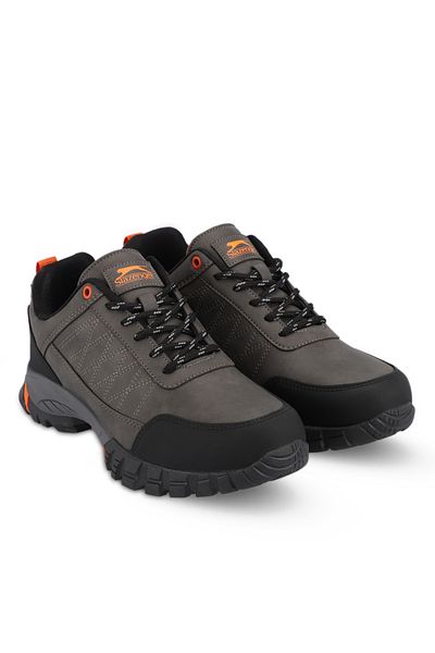 Slazenger Pánská outdoorová obuv MACK I - tmavě šedá