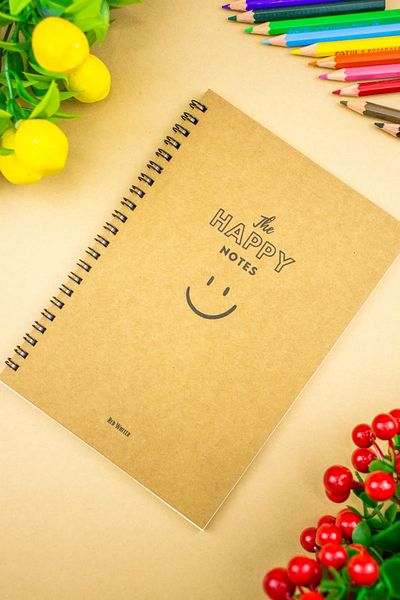 Four Kids Kraft Cover Notebook 14x20cm 50 Sheets 100 Pages Notebook