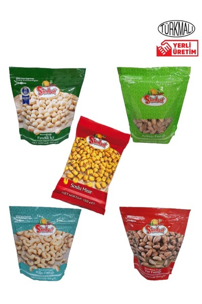 Simbat KURUYEMİŞ PAKETİ SİMBAT 5 Lİ PAKET