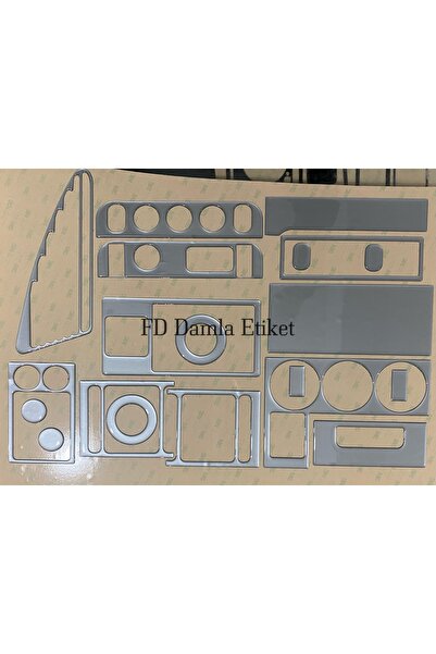 FD OTOMOTİV بيجو بارتنر 2002 - 2008، صندوق القفازات، الكونسول، زخرفة الصدر، ط...