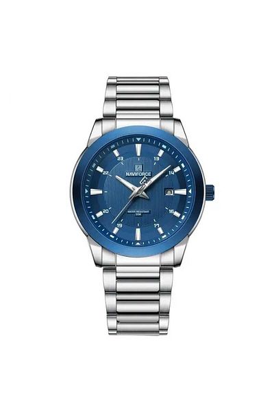 Naviforce Men's Wristwatch Analog Steel Case Steel Cord 1783