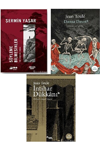 Karakarga Yayınları Söyleme Bilmesinler-Dansa Davet-İntihar Dükkanı-Jean Teul...