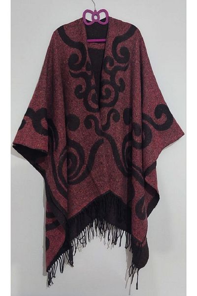 Forum Fashion Double Sided Thick Mother Shoulder Scarf Shawl Poncho