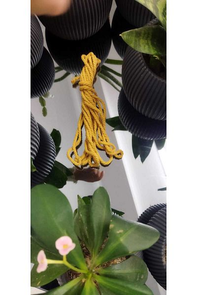 Bevella Macrame Cord Macrame 3 Twist Twisted 10 Meters (3 mm)