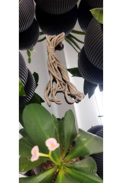 Bevella Macrame Cord Macrame 3 Twist Twisted 10 Meters (3 mm)