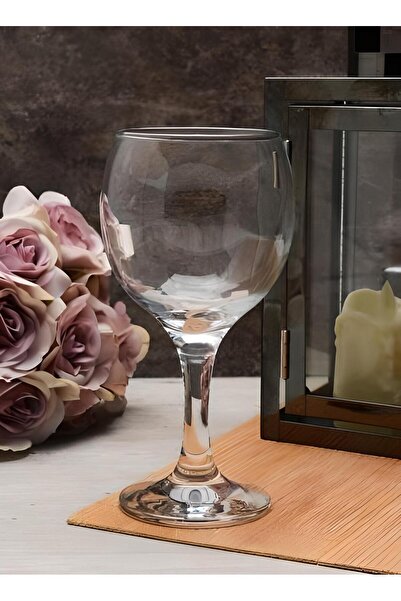 Paşabahçe 44411 - Set of 6 Footed 290 cc Bistro Glasses