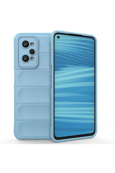 Rivor Realme GT2 5G Uyumlu Kılıf Kamera Korumalı Parmak İzi Bırakmaz İçi Kadi...