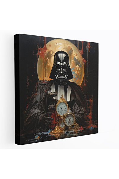 PaintedAnarchy Darth Vader Canvas Painting - Darth Vader, Canvas Print, Home ...