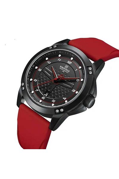 Naviforce Men's Wristwatch Analog Silicone Cord 1798