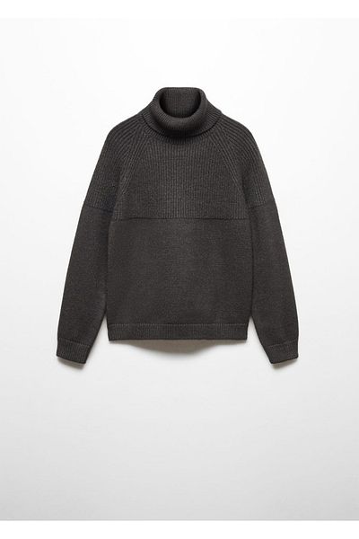 MANGO Kids Gestrickter Rollkragenpullover