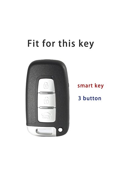 AYCANSTORE Husă Tpu pentru telecomandă Hyundai cu 3 butoane (verde)