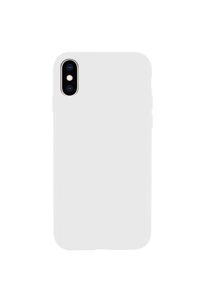 TechnoZone حافظة إطلاق من السيليكون المخملي المتوافق مع هاتف iPhone XR