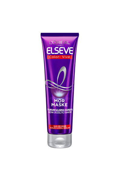 ELSEVE Loreal Paris Elseve Portakal Karşıtı Besleyici Mor Maske 150 ml DKÜRN396
