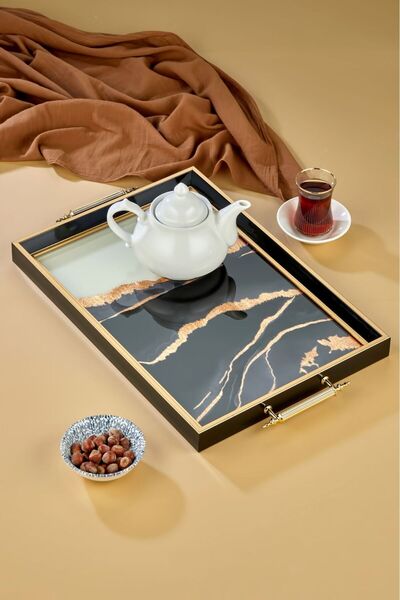 Cooker Damat kahve tepsisi , kahve tepsisi , servis tepsisi , Dekoratif Sunum...