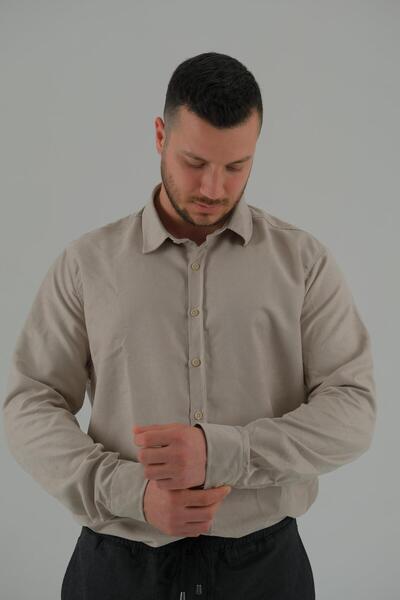 ASG TEKSTİL Ανδρικό πουκάμισο με μακριά μανίκια Paris 4S