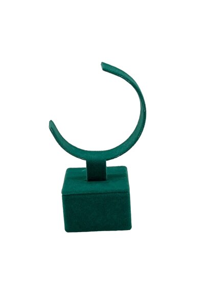 Zeyn Dekor Βάση προβολής κοσμημάτων με μονό σφιγκτήρα, πράσινο χρώμα
