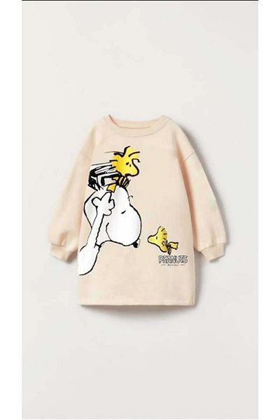 Machetta Παιδικό Snoopy Peanuts εμπριμέ για κορίτσια Φούτερ Φόρεμα / Τουνίκ