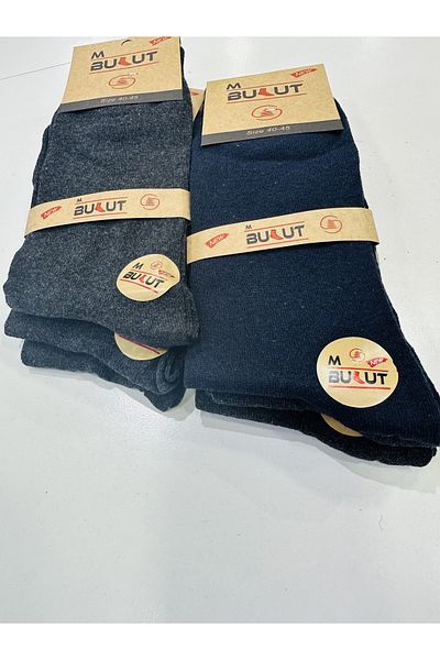 BULUT men's socks solid color 12pcs