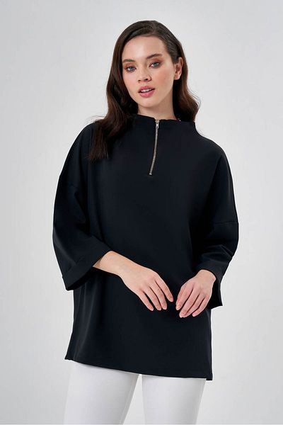 Mizalle Double Black Tunic