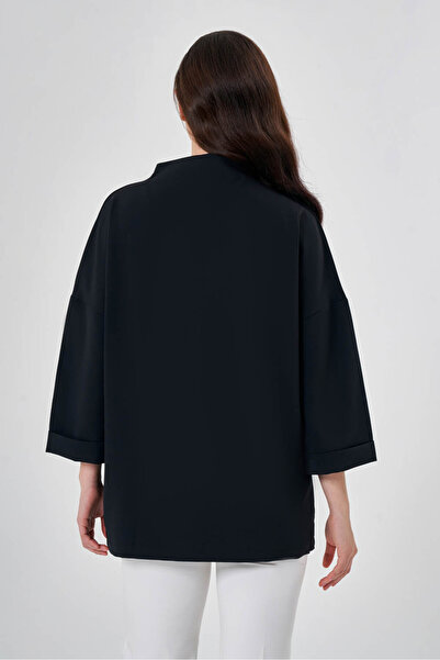 Mizalle Double Black Tunic