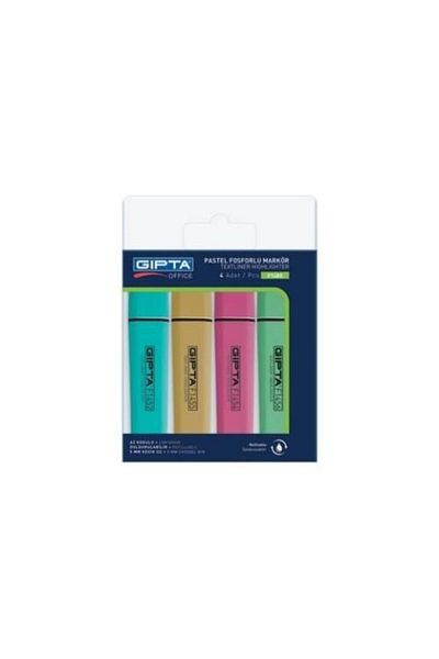 Gıpta Pastel Highlighter 4 Pieces
