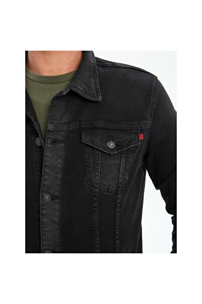 Ltb Santino Y Vintage Black Wash Чоловічий джинсовий піджак