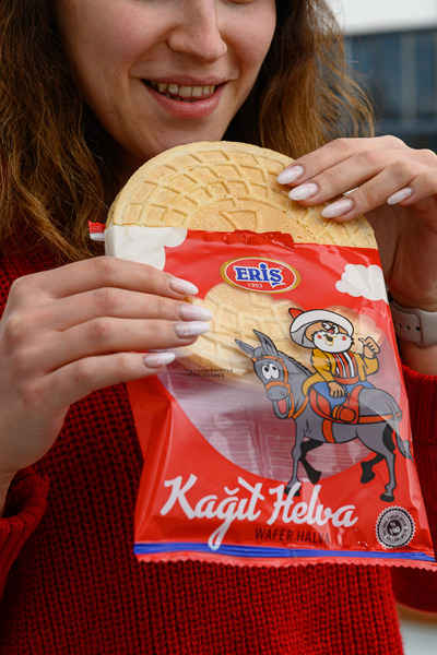 Eriş Helva ÇOK AL AZ ÖDE - Eriş Çıtır Kağıt Helva (10 Adet)