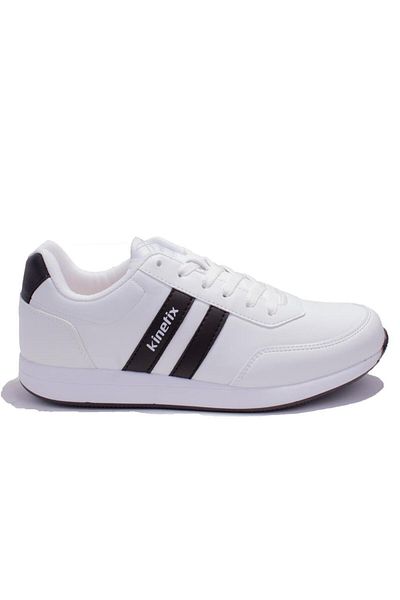 Kinetix Reeds Pu White Orthopedic Daily Pantofi sport pentru bărbați