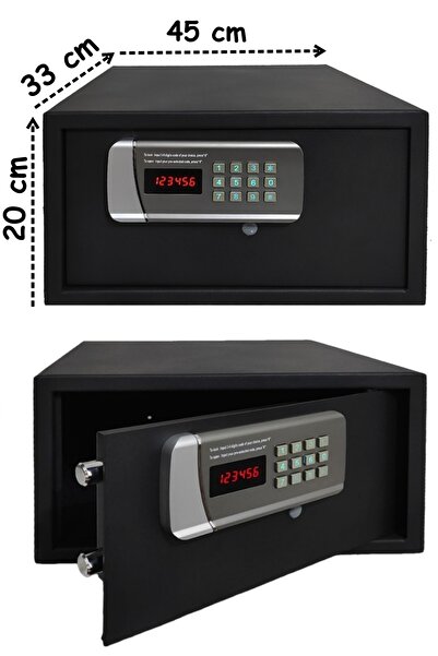 USF Ev, Ofis, Laptop Tipi Elektronik Şifreli Motorlu Dijital Çelik Para Kasası