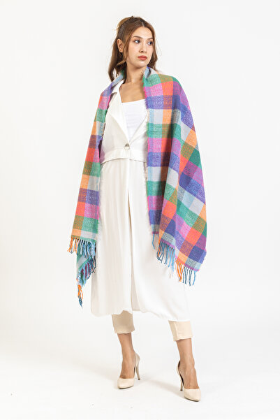 LadyColor Екологічний вовняний плеч-шаль - 70x200 см - Міцний акрил