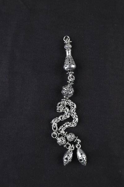Black Sea Port Rosary Head Imame Tassel