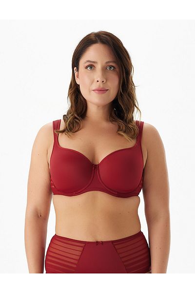 BE CURVY Sutien cu protecție pentru umeri Aster Plus Size