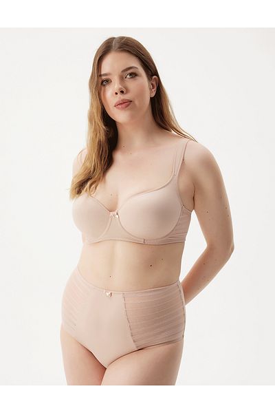 BE CURVY Σουτιέν Aster Plus Size με προστασία ώμων