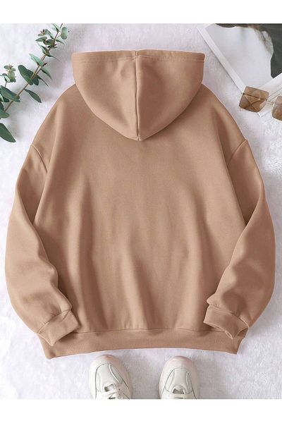 DAXİS Sportwear Company UNISEX PANDA PRINTED HOODED SWEATSHIRT DAXİS Sportwear Company