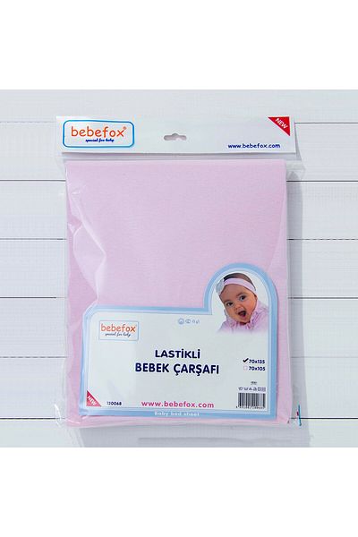 Bebefox Elastic Baby Bed Sheet 70x135 Cm 068