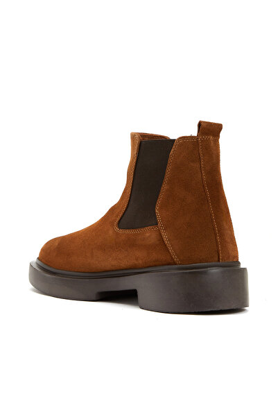 Dıvarese Camel Erkek Süet Bot