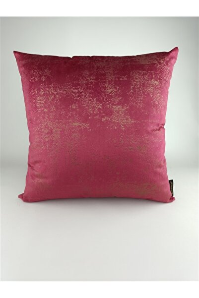 Mrs.Gugar Fuchsia Square Throw Pillow Cover - Exclusive