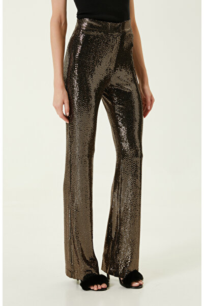 Network Siyah Bol Paça Pantolon