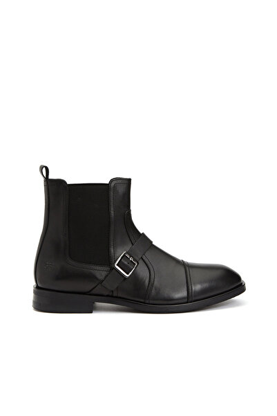 George Hogg Siyah Erkek Deri Bot
