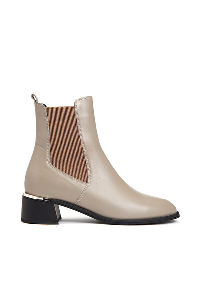 Dıvarese Vizon Kadın Deri Bot