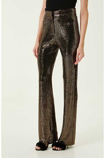 Network Siyah Bol Paça Pantolon