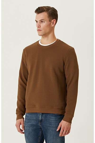 Network Slim Fit Vizon Jakarlı Sweatshirt