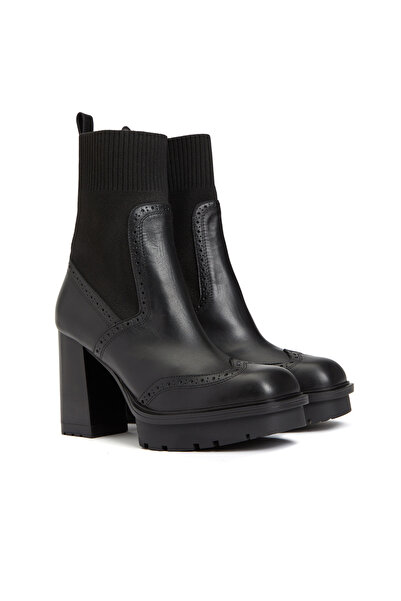 Network Siyah Kadın Deri Bot