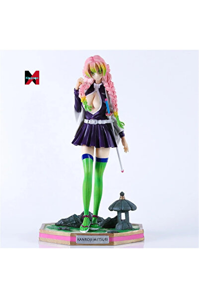 Fillikutum Anime Demon Slayer İblis Avcısı Kanroji Mitsuri Figür 25 Cm Büyük Boy