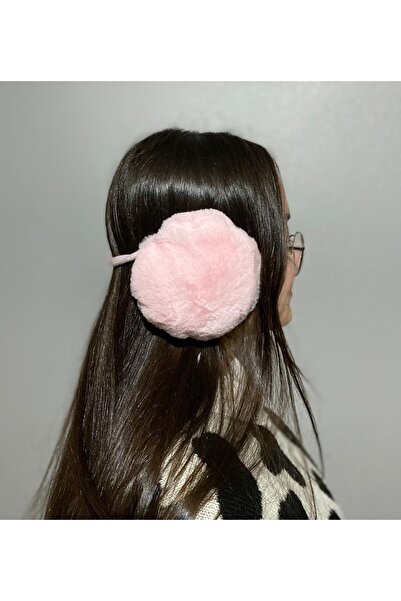 sema aksesuar Soğuktan Koruyucu Soft Peluş Tüylü Kışlık Kulaklık - Yumuşak