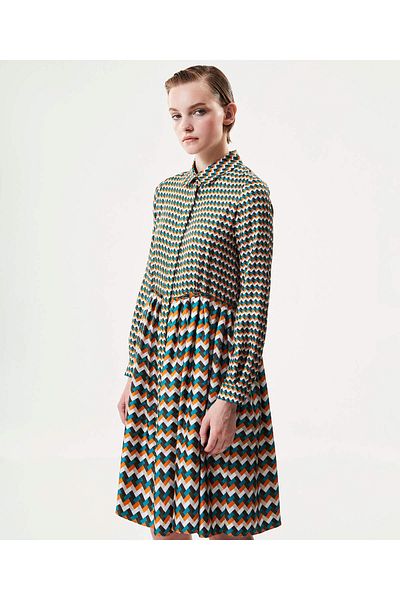 Machka Women's Orange Dress