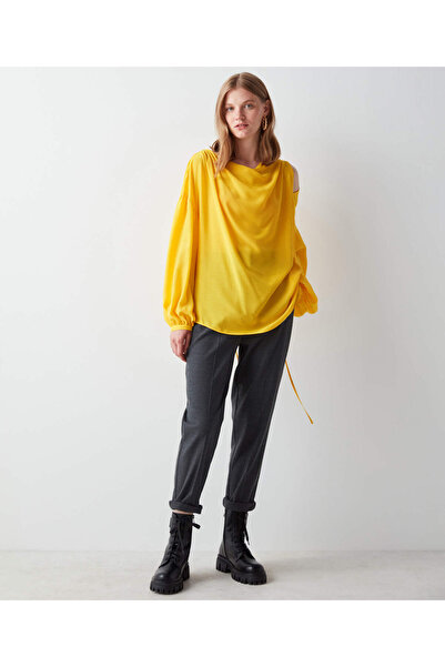 İpekyol Women's Yellow Blouse