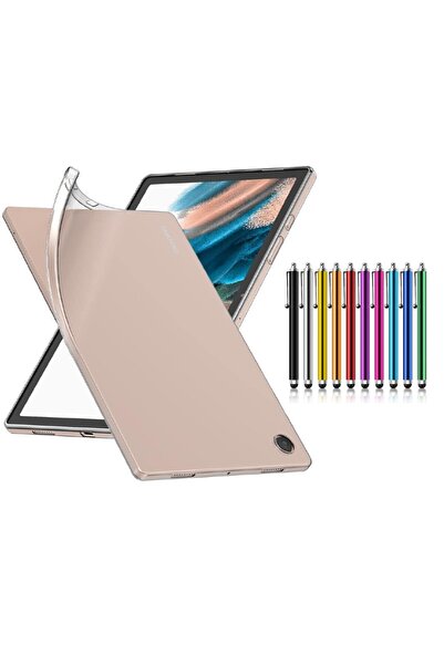 piblue Honor Pad X8 10.1 Inç Kılıf Şeffaf Silikon Kılıf + Kalem Hediyeli